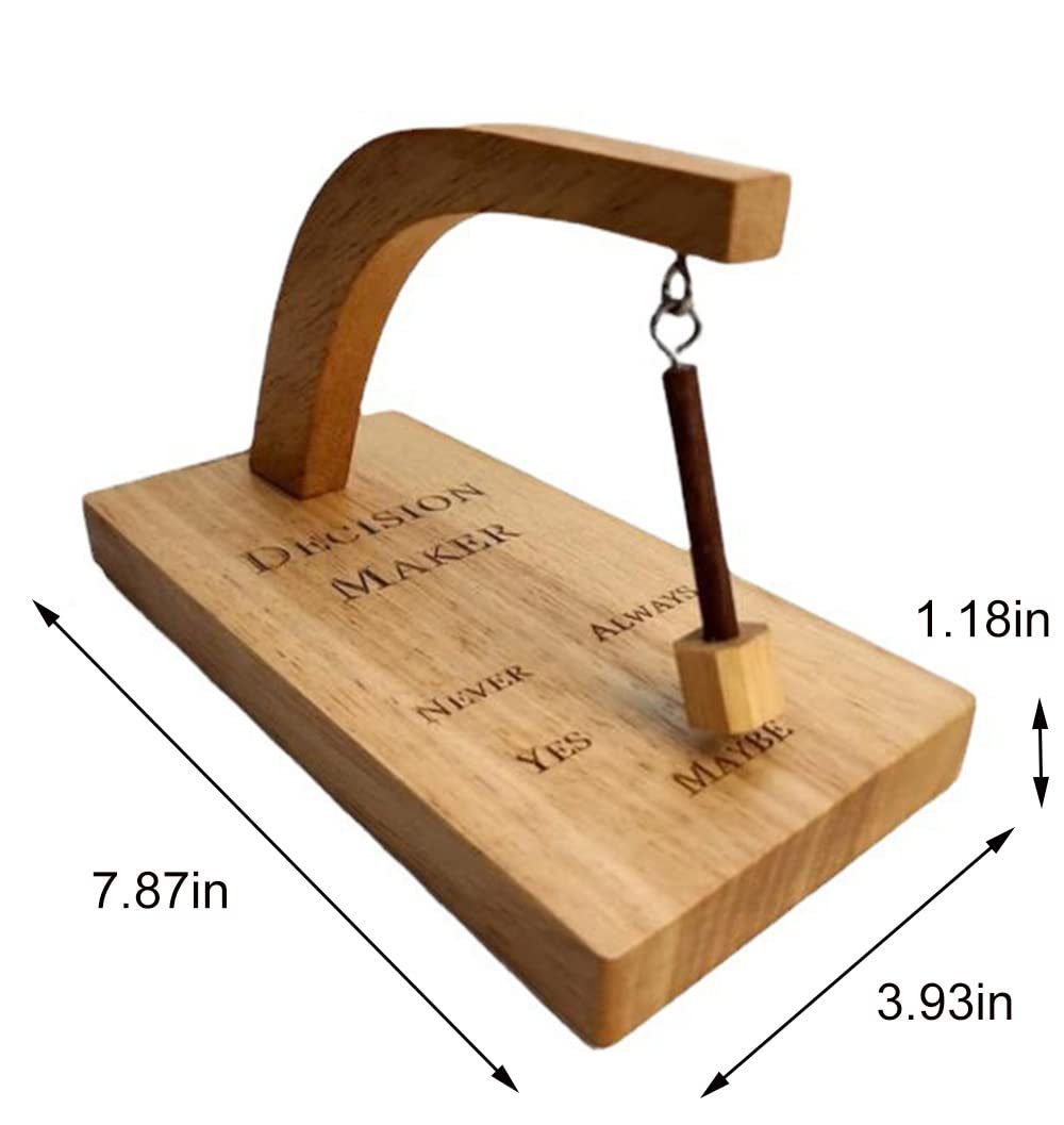Decision Maker Laser Engraved Pendulum