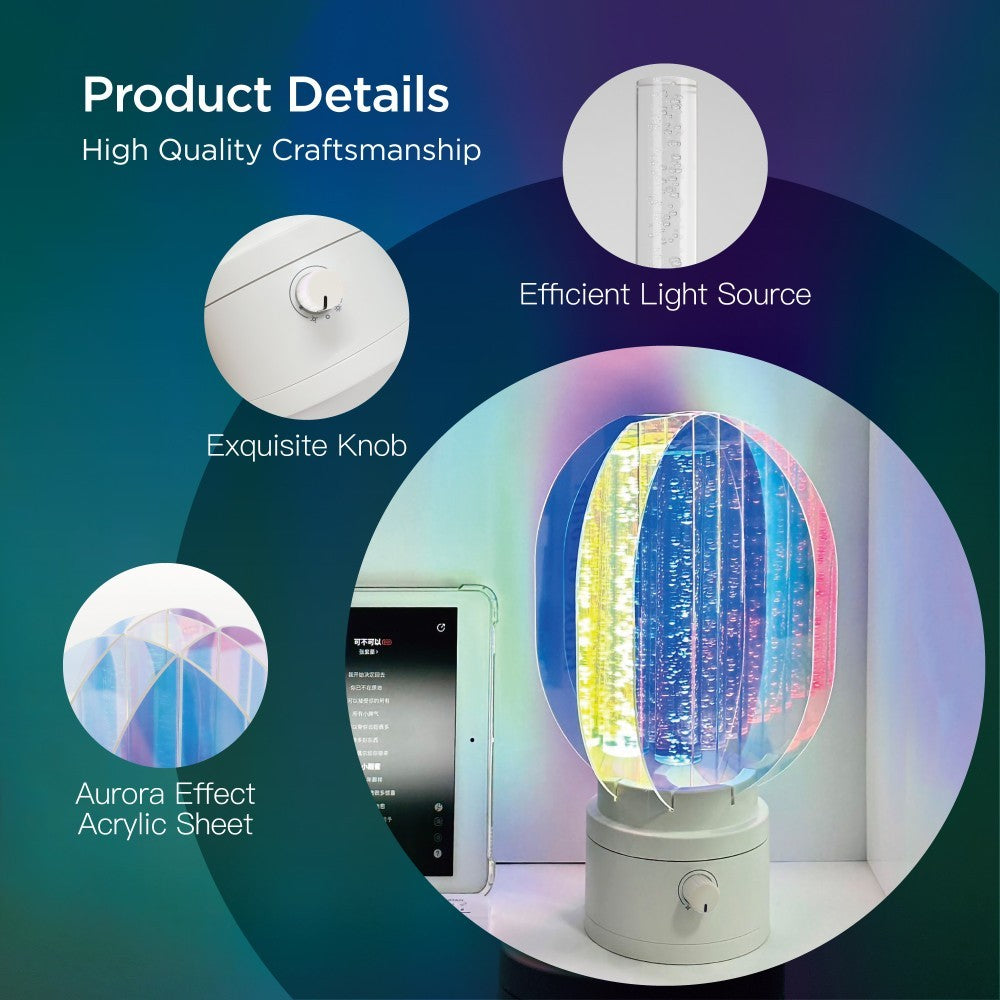 The Plastic Version Of The Aurora Lamp