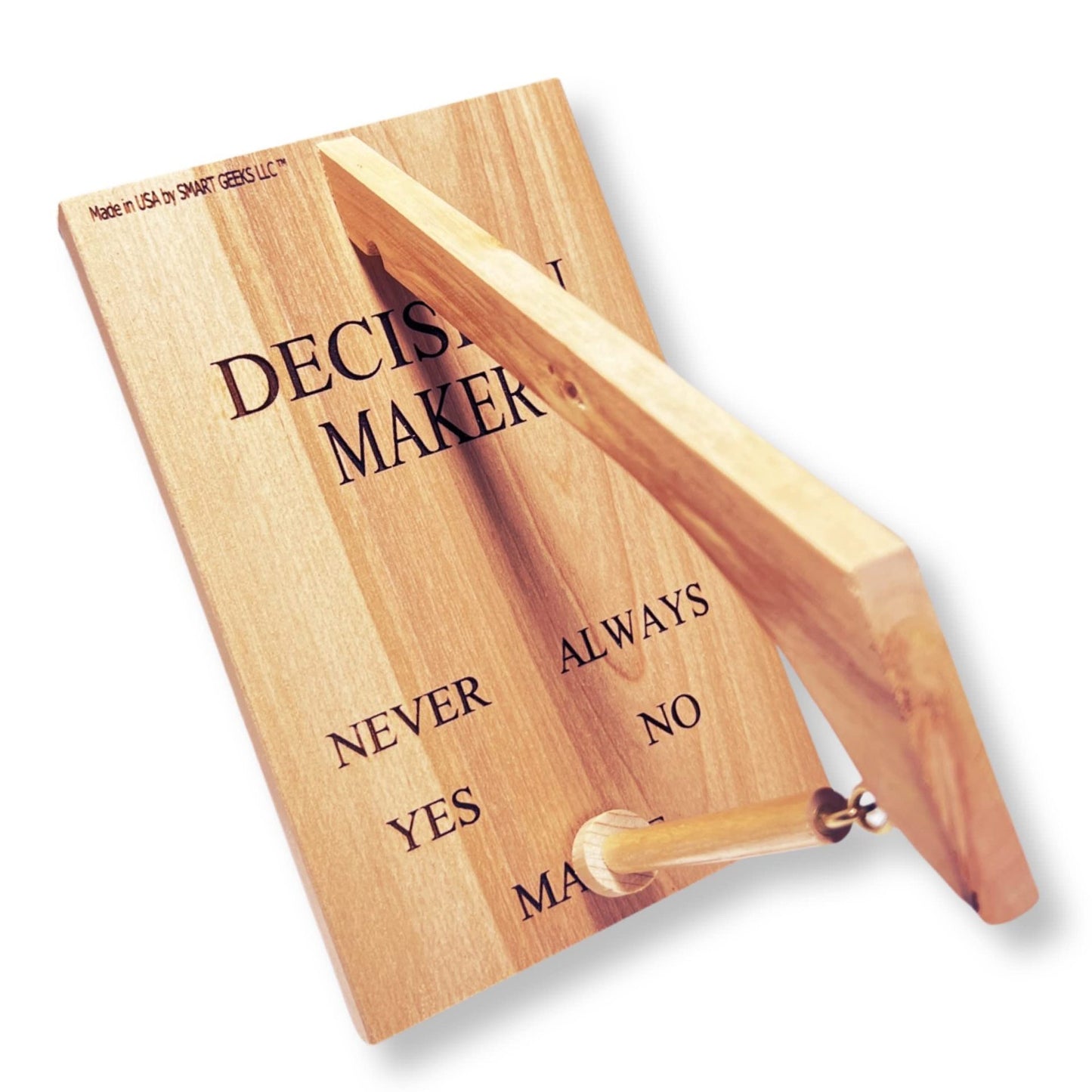 Decision Maker Laser Engraved Pendulum