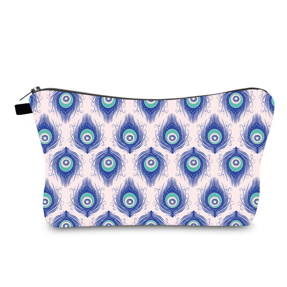 Anti Splash Cosmetic Bag Evil Eye Print