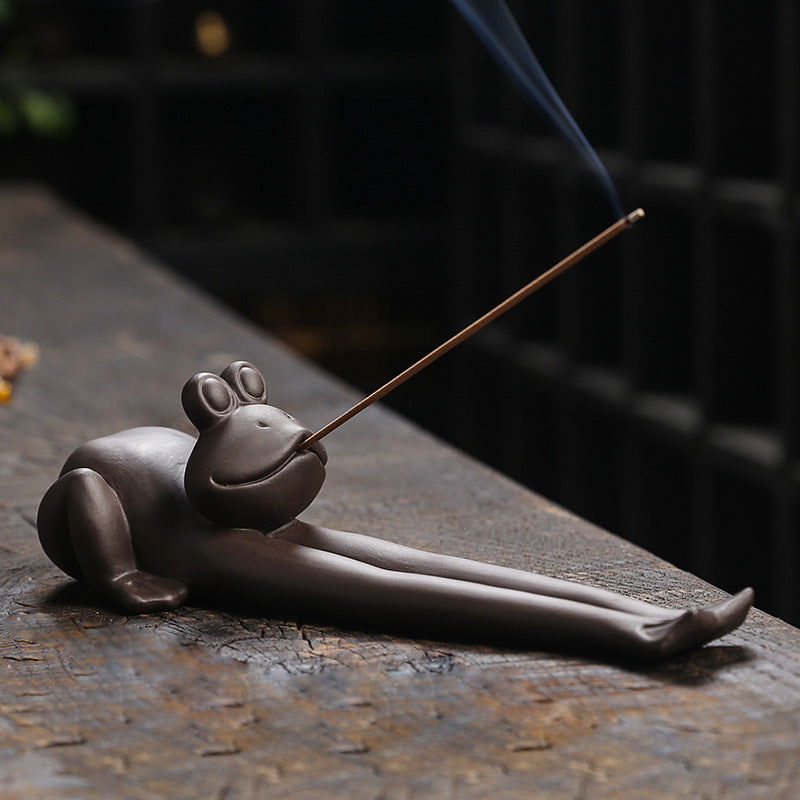 Creative Frog Rabbit Kangaroo Kitten Incense Burner