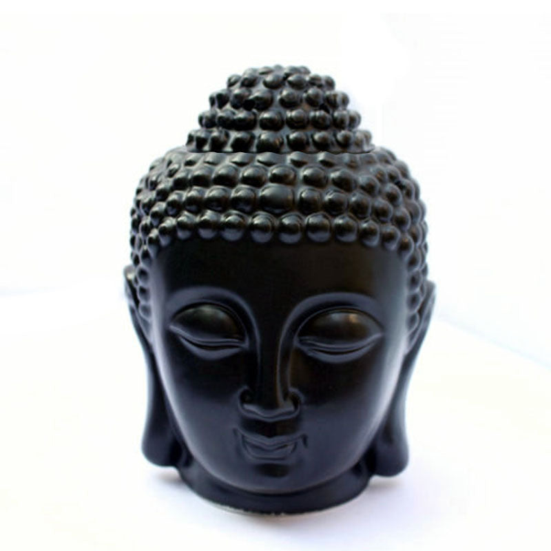 Buddha Head Aromatic Oil Burner Ceramic