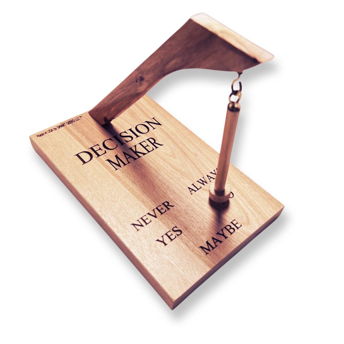 Decision Maker Laser Engraved Pendulum