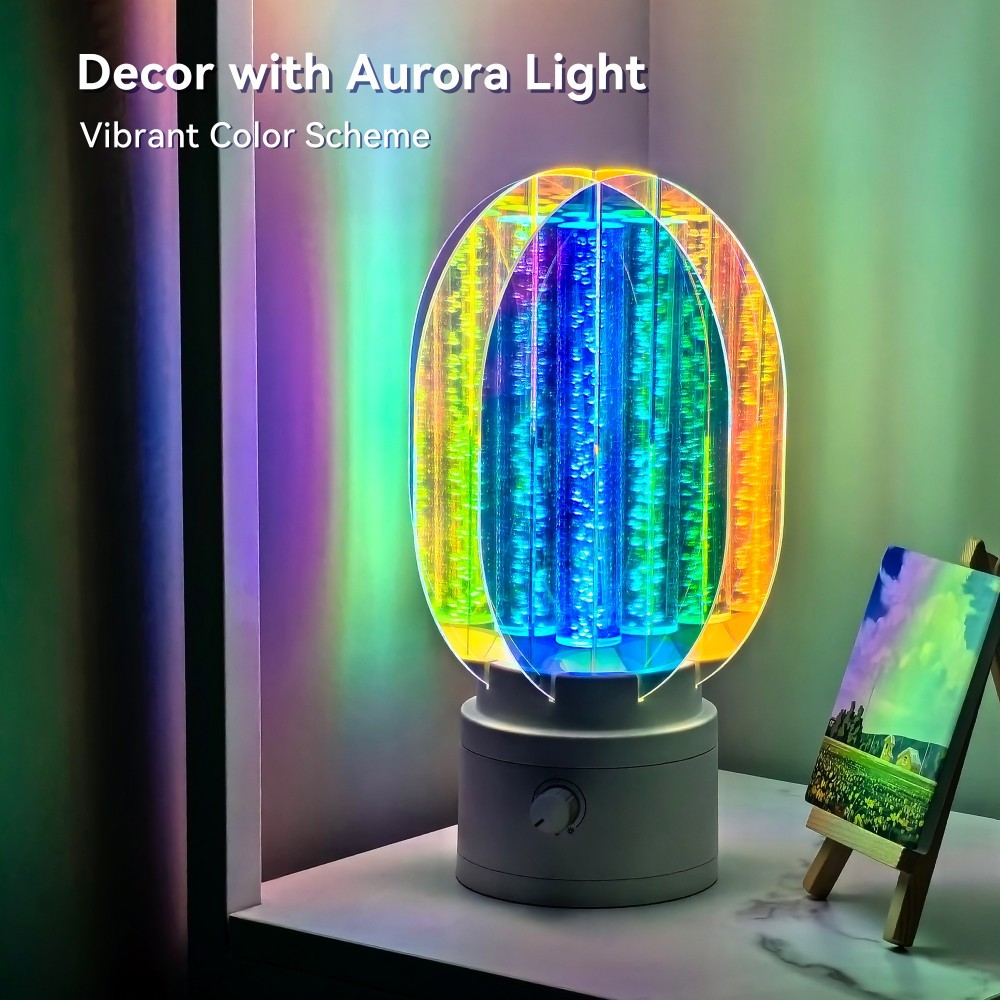 The Plastic Version Of The Aurora Lamp