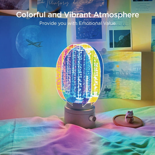 The Plastic Version Of The Aurora Lamp