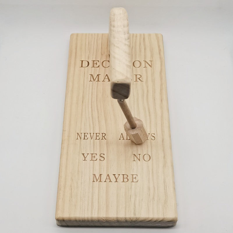 Decision Maker Laser Engraved Pendulum