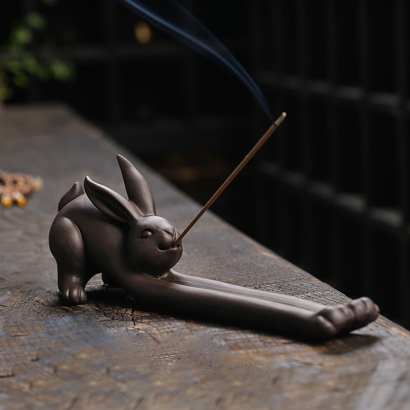 Creative Frog Rabbit Kangaroo Kitten Incense Burner
