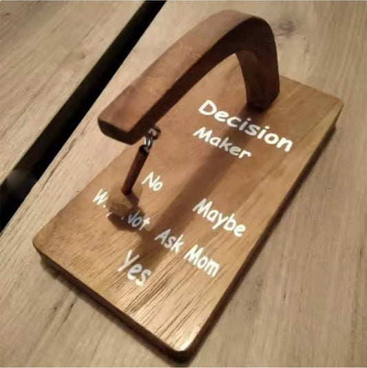 Decision Maker Laser Engraved Pendulum