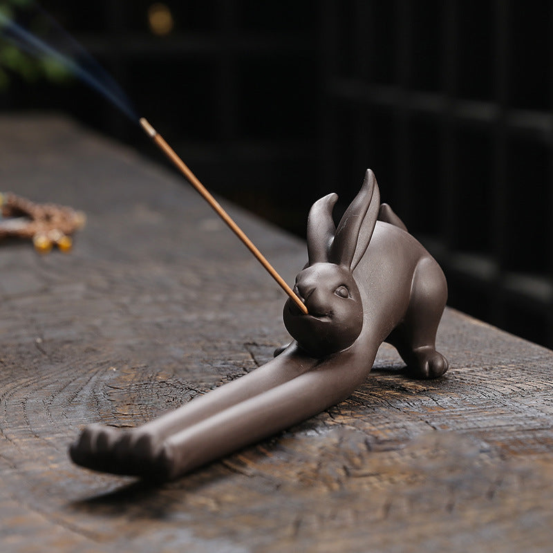 Creative Frog Rabbit Kangaroo Kitten Incense Burner